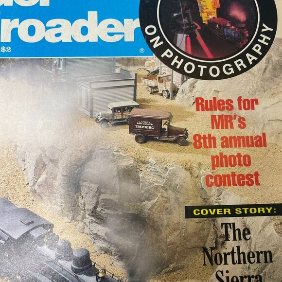 Model Railroader Magazine Back Issue u September 1984 Vol 51 No 9 Northern Sierr - Picture 2 of 11